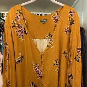 Long Sleeve Crop Top